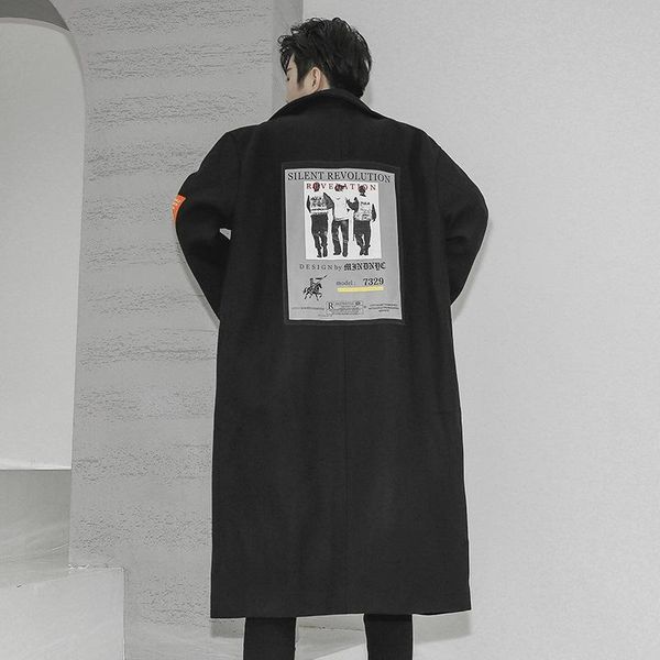 japanese style lengthened jacket for men women hip-hop loose fashion coat oversized windbreaker trendy design, Tan;black
japanese style lengthened jacket for men women hip-hop loose fashion coat oversized windbreaker trendy design, Tan;black