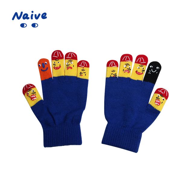 kindergarten store cute expression ulzzang mittens, female winter warm students writing five finger gloves, Blue;gray
kindergarten store cute expression ulzzang mittens, female winter warm students writing five finger gloves, Blue;gray
