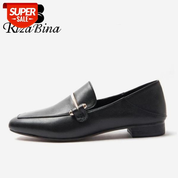rizabina women real leather flats square toe metal decoration slip on shoes loafers solid color spring footwear size 34-43 #zu5g
rizabina women real leather flats square toe metal decoration slip on shoes loafers solid color spring footwear size 34-43 #zu5g