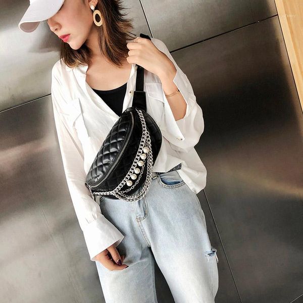 waist bags lingge women's bag female pearl chain fanny pack leather belt luxury shoulder crossbody chest banana hip pocket1
waist bags lingge women's bag female pearl chain fanny pack leather belt luxury shoulder crossbody chest banana hip pocket1