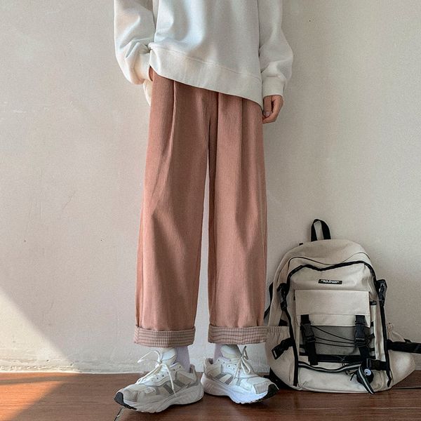 2021 men's trousers autumn new solid-thickened fuse straight tube pants male youth wear ti24, Black
2021 men's trousers autumn new solid-thickened fuse straight tube pants male youth wear ti24, Black