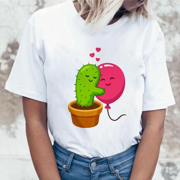 cactus воздушный шар печать тенниска женщин моды harajuku с коротким рукавом рубашки белый плюс размер личности tshirt женский tops одежда, White
cactus воздушный шар печать тенниска женщин моды harajuku с коротким рукавом рубашки белый плюс размер личности tshirt женский tops одежда, White