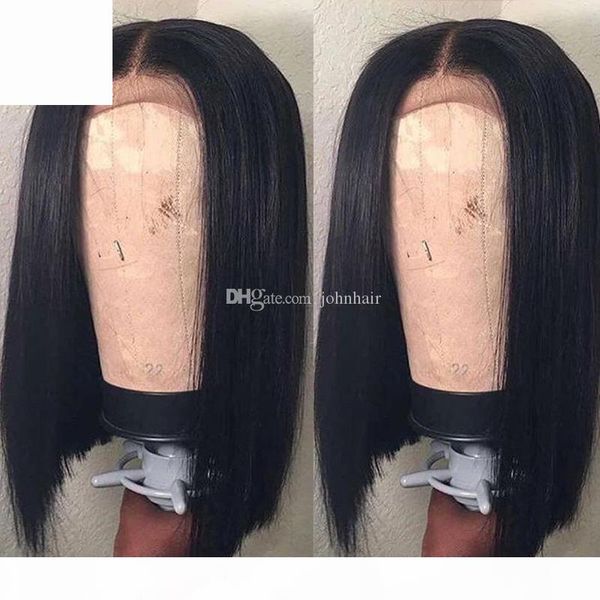 13x6 deep part bob lace front wigs with baby hair pre plucked short human hair wigs brazilian virgin hair for black women 9a, Black;brown
13x6 deep part bob lace front wigs with baby hair pre plucked short human hair wigs brazilian virgin hair for black women 9a, Black;brown