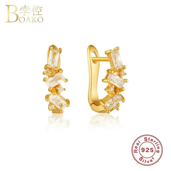 hoop & huggie boako s925 sterling silver earring zircon for woman girls birthday gift cz cartilage pendientes, Golden;silver
hoop & huggie boako s925 sterling silver earring zircon for woman girls birthday gift cz cartilage pendientes, Golden;silver