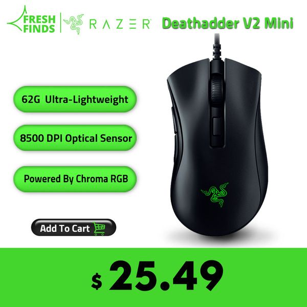 razer deathadder v2 mini wired gaming mouse 8500dpi optical sensor paw3359 chroma rgb ergonomic mice with 6 programmable buttonshello
razer deathadder v2 mini wired gaming mouse 8500dpi optical sensor paw3359 chroma rgb ergonomic mice with 6 programmable buttonshello