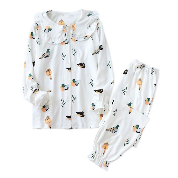 necklace beautiful doll 100% sets of girls'cotton pyjamas women's mesh pajamas fresh japanese autumn duck mandarin long quality j8, Black;brown
necklace beautiful doll 100% sets of girls'cotton pyjamas women's mesh pajamas fresh japanese autumn duck mandarin long quality j8, Black;brown
