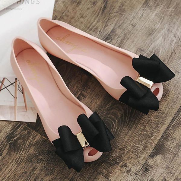silk butterfly-knot peep toe slip on jelly sandals woman wedges heels candy shoes women antiskid waterproof pvc sandalias 20201, Black
silk butterfly-knot peep toe slip on jelly sandals woman wedges heels candy shoes women antiskid waterproof pvc sandalias 20201, Black