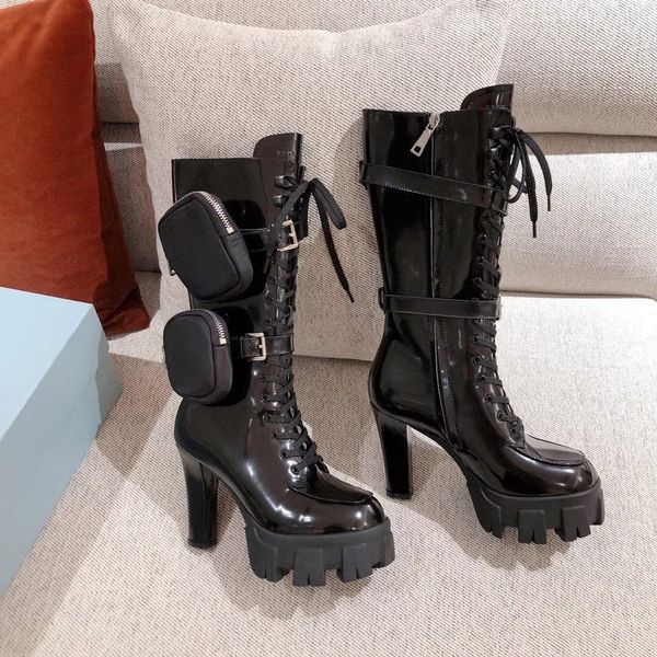 martin boots 2020 winter new ultra-high heeled middle pocket decorated with thick heels for ladies' boots, Black
martin boots 2020 winter new ultra-high heeled middle pocket decorated with thick heels for ladies' boots, Black
