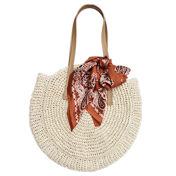 new round straw bag beach bag woven large capacity single shoulder hand crochet summer girl
new round straw bag beach bag woven large capacity single shoulder hand crochet summer girl