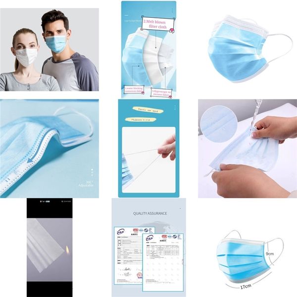 mouth dustproof breathable protective disposable mask and nose mask three layers containing 50 pieces of meltblown cloth/box sale
mouth dustproof breathable protective disposable mask and nose mask three layers containing 50 pieces of meltblown cloth/box sale