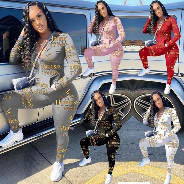 women fashion letters print tracksuit new designer outfit two piece clothing sets zipper coat jacket legging pants sweat suit g12607, White
women fashion letters print tracksuit new designer outfit two piece clothing sets zipper coat jacket legging pants sweat suit g12607, White
