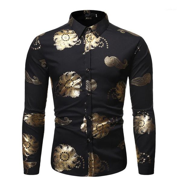 fashion black paisley print shirt men 2019 brand slim fit casual long sleeve shirt mens wedding party tuxedo shirts male chemise1, White;black
fashion black paisley print shirt men 2019 brand slim fit casual long sleeve shirt mens wedding party tuxedo shirts male chemise1, White;black