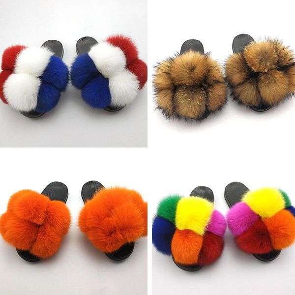 slippers autumn fashion women fur ball slides summer furry house shoes woman outdoor women's wsh3754, Black
slippers autumn fashion women fur ball slides summer furry house shoes woman outdoor women's wsh3754, Black