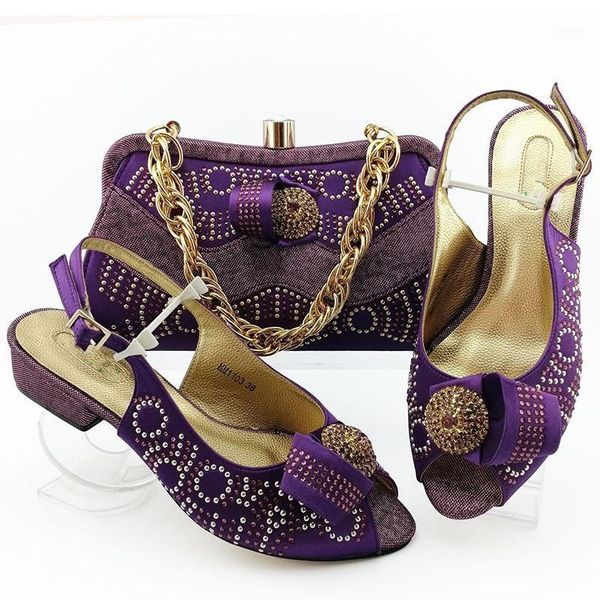 new fashion purple sandals with handbag set african party shoes and bag mm1103 heel height 4cm1, Black
new fashion purple sandals with handbag set african party shoes and bag mm1103 heel height 4cm1, Black