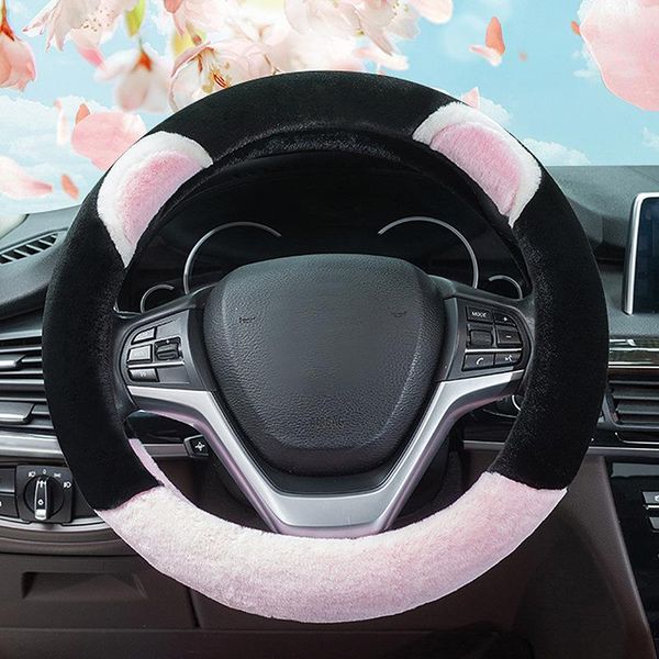 winter warm imitation rex hair car steering wheel cover non-slip cute cartoon cat ear car steering-wheel handle covers
winter warm imitation rex hair car steering wheel cover non-slip cute cartoon cat ear car steering-wheel handle covers