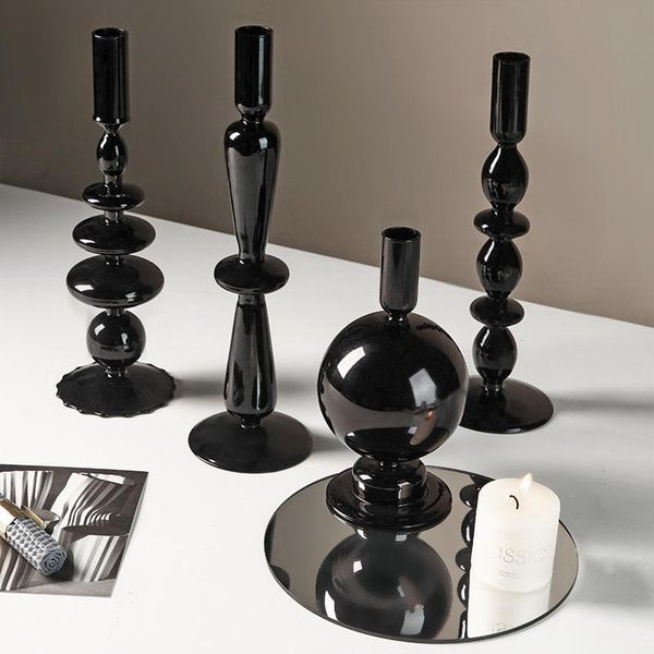 modern glass candleholder retro home living room black glass table candlelight creative decoration ornaments wmtkbm
modern glass candleholder retro home living room black glass table candlelight creative decoration ornaments wmtkbm
