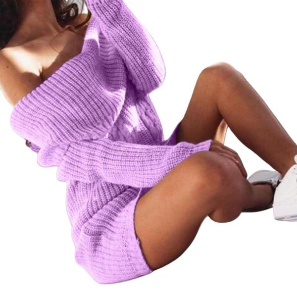 casual dresses women autumn winter solid color off-shoulder long sleeve slim mini dress, Black;gray
casual dresses women autumn winter solid color off-shoulder long sleeve slim mini dress, Black;gray