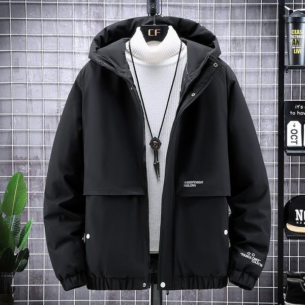 2020 winter men's quilted short coat, large parka coat, simple letter print trench recommended 80-165kg1, Black
2020 winter men's quilted short coat, large parka coat, simple letter print trench recommended 80-165kg1, Black