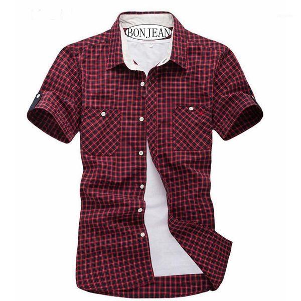 summer new plaid shirt casual men's short-sleeved shirt summer fashion cotton men's college style1, White;black
summer new plaid shirt casual men's short-sleeved shirt summer fashion cotton men's college style1, White;black