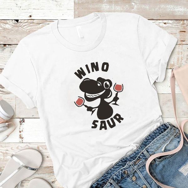 женщины-леди футболка wino saur prated tshirt дамы с короткими рукавами свободная футболка женские женщины женщины топы одежда графическая ф, White
женщины-леди футболка wino saur prated tshirt дамы с короткими рукавами свободная футболка женские женщины женщины топы одежда графическая ф, White