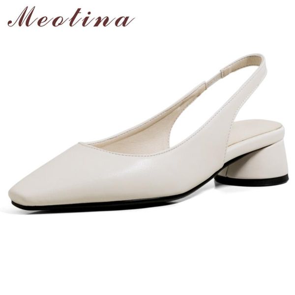 meotina shoes women mid heel slingbacks pumps fashion square toe dress footwear ladies slip on thick heels shoes khaki size 46, Black
meotina shoes women mid heel slingbacks pumps fashion square toe dress footwear ladies slip on thick heels shoes khaki size 46, Black