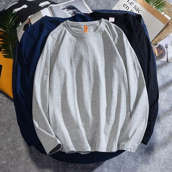 men's t-shirts 2021 products important pure cotton long-sleeved upper garment spring and autumn solid color base shirt simple base-long, White;black
men's t-shirts 2021 products important pure cotton long-sleeved upper garment spring and autumn solid color base shirt simple base-long, White;black