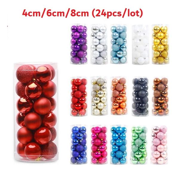 24pcs/lot colorful glitter 2019 natal ornaments christmas tree decor balls xmas hanging navidad decorations gift
24pcs/lot colorful glitter 2019 natal ornaments christmas tree decor balls xmas hanging navidad decorations gift