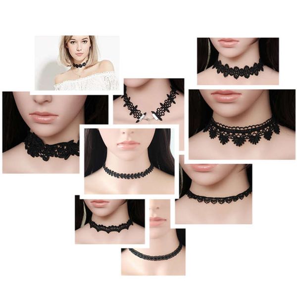 selling short lace neck round neck lace women's necklace dmfn264 (with chain) mix order chokers, Golden;silver
selling short lace neck round neck lace women's necklace dmfn264 (with chain) mix order chokers, Golden;silver