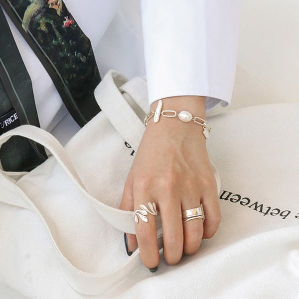andywen 925 sterling silver leafs rings adjustable resizable fashion jewelry for women fine jewelrt large big irregular q1219, Golden;silver
andywen 925 sterling silver leafs rings adjustable resizable fashion jewelry for women fine jewelrt large big irregular q1219, Golden;silver