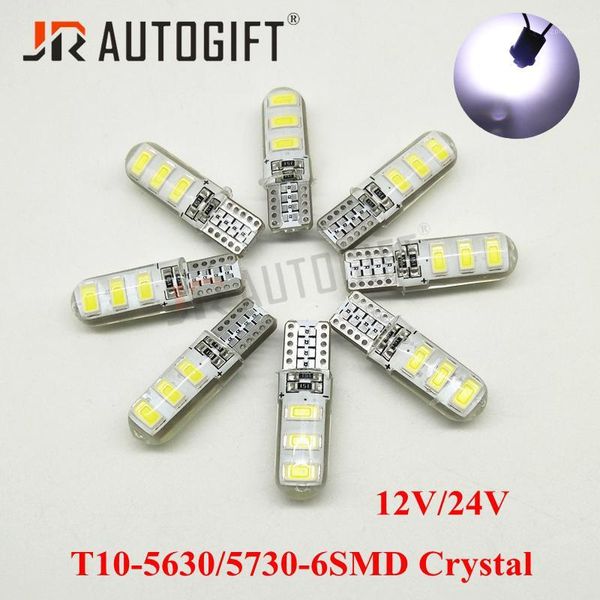 emergency lights 200pcs car styling t10 silicone 5730 6 smd 5630 led dome light crystal w5w 194 6led 6smd wedge lamp parking bulb1
emergency lights 200pcs car styling t10 silicone 5730 6 smd 5630 led dome light crystal w5w 194 6led 6smd wedge lamp parking bulb1