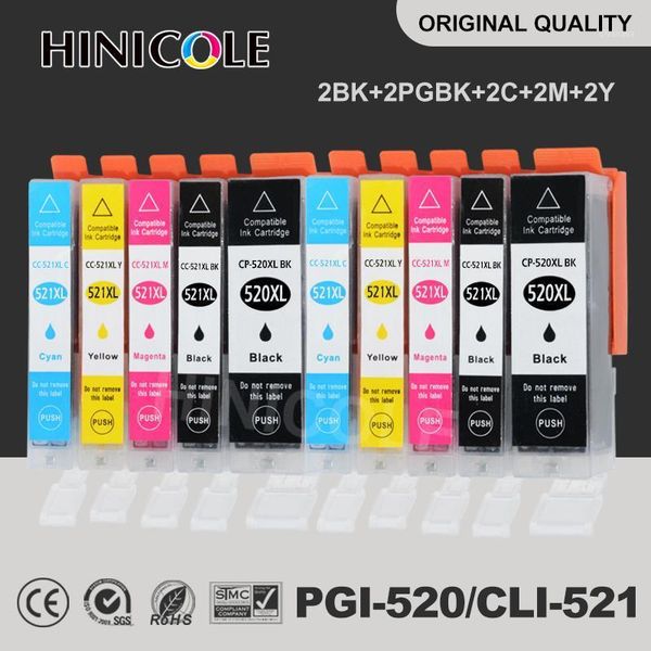 10 pcs ink cartridges pgi 520 cli 521 for canon pixma ip 3600 4600 4700 mp 540 550 560 620 630 640 980 mx860 printer with chip1
10 pcs ink cartridges pgi 520 cli 521 for canon pixma ip 3600 4600 4700 mp 540 550 560 620 630 640 980 mx860 printer with chip1
