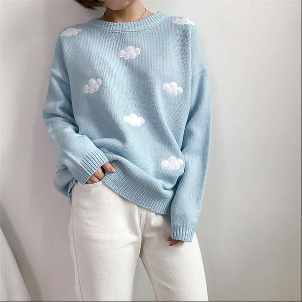 women kawaii sweaters long sleeve knitted japanese harajuku pullover cute female jumper pull femme drop shipping, White;black
women kawaii sweaters long sleeve knitted japanese harajuku pullover cute female jumper pull femme drop shipping, White;black