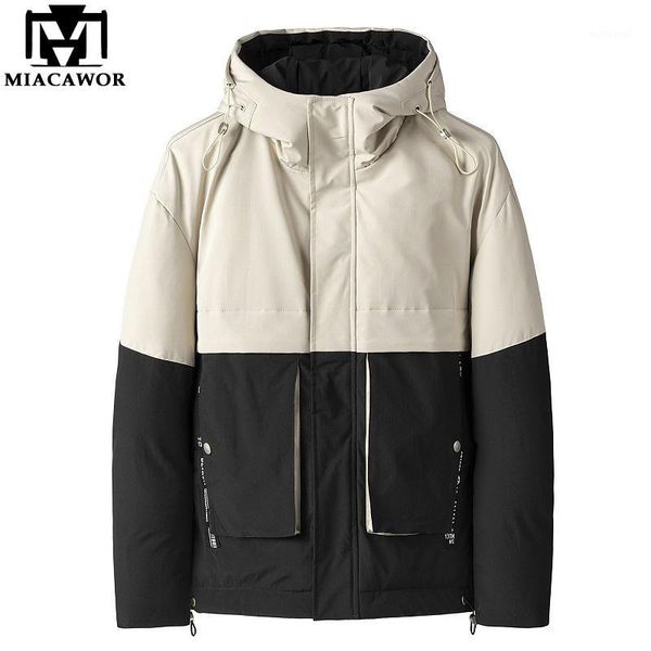 miacawor 2020 new winter parka men casual jacket patchwork hooded windproof coats warm outwear men clothing plus size 4xl j6781, Black
miacawor 2020 new winter parka men casual jacket patchwork hooded windproof coats warm outwear men clothing plus size 4xl j6781, Black