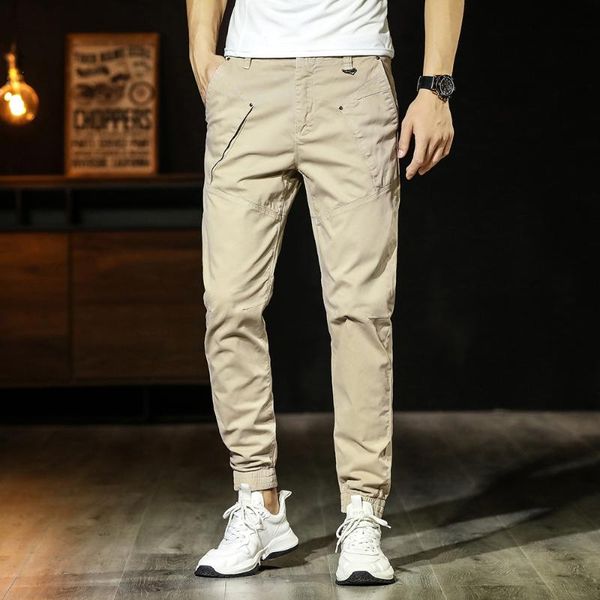autumn mens trousers jogger clothing 97.5% cotton with zipper jogging tactical cargo pants men streetwear 2020 new black
autumn mens trousers jogger clothing 97.5% cotton with zipper jogging tactical cargo pants men streetwear 2020 new black