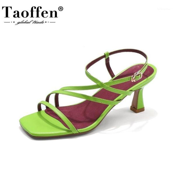 taoffen 2020 new women sandals shoes fashion thick high heels shoes women stylish metal buckle solid color footwear size 33-401, Black
taoffen 2020 new women sandals shoes fashion thick high heels shoes women stylish metal buckle solid color footwear size 33-401, Black