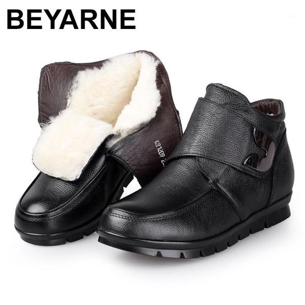 beyarne women winter boots fashion genuine leather ankle boots women round toe flat shoes soft-soled woman snow1, Black
beyarne women winter boots fashion genuine leather ankle boots women round toe flat shoes soft-soled woman snow1, Black