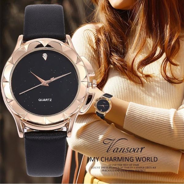 women star dial watches golden luxury leather strap watch fashion women's dress watch gift clock relogio feminino, Slivery;brown
women star dial watches golden luxury leather strap watch fashion women's dress watch gift clock relogio feminino, Slivery;brown