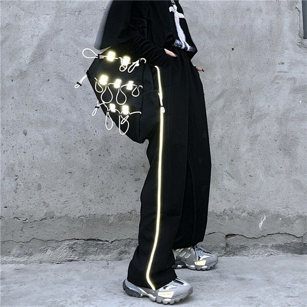 mk5o4 мода осень и весна корейских ins 2020 темных мужчины и падение casual casual широкого светоотражающей штанины костюм брюки женской 4e8, Blue
mk5o4 мода осень и весна корейских ins 2020 темных мужчины и падение casual casual широкого светоотражающей штанины костюм брюки женской 4e8, Blue