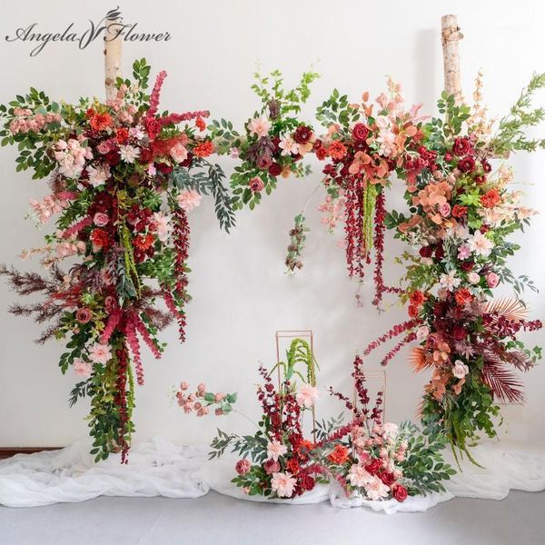 red wedding floral road lead rose artificial flower row party stage backdop decoration flower wall scene arrangement window show1
red wedding floral road lead rose artificial flower row party stage backdop decoration flower wall scene arrangement window show1