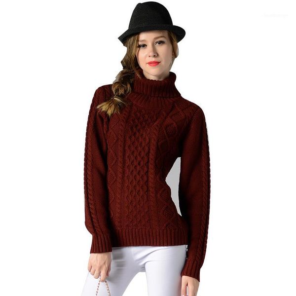 women vintage knit turlteneck sweater pullover winter spring full sleeve black white navy green wine gray s l1, White;black
women vintage knit turlteneck sweater pullover winter spring full sleeve black white navy green wine gray s l1, White;black