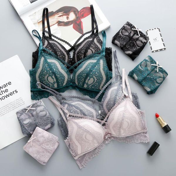 women padded lace push up bras set front cross straps translucent seamless lace panties underwear suits ns1, Red;black
women padded lace push up bras set front cross straps translucent seamless lace panties underwear suits ns1, Red;black