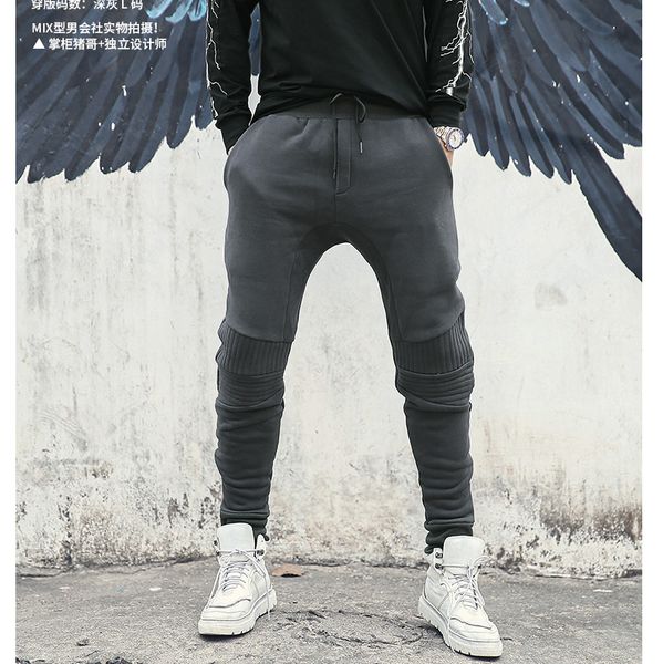 2021 the new men of lean fashion cotton zipper new design long joggers fine black pants autumn motorcycle bikers k1031 dn9o, Blue
2021 the new men of lean fashion cotton zipper new design long joggers fine black pants autumn motorcycle bikers k1031 dn9o, Blue