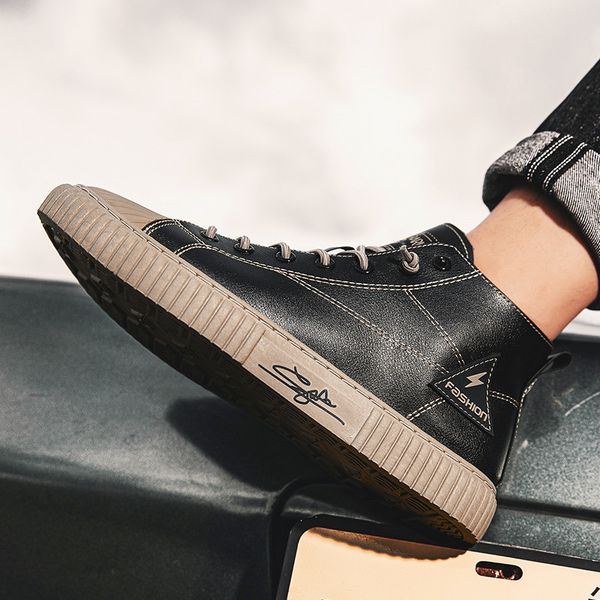 men's shoes casual new high-sports men's shoes zapatos de hombre comfortable hard wear-resistant sweat absorbent 201007, Black
men's shoes casual new high-sports men's shoes zapatos de hombre comfortable hard wear-resistant sweat absorbent 201007, Black