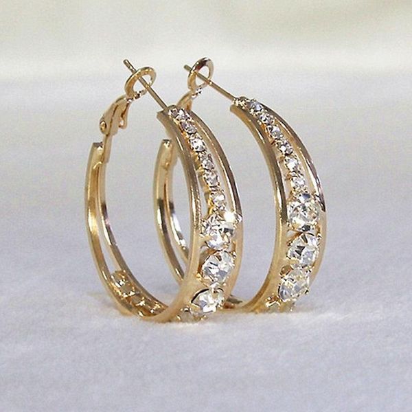 stud 2021 arrival 3 color fashion round zirconia crystal earring for women girl big circle ear jewelry party korean earrings, Golden;silver
stud 2021 arrival 3 color fashion round zirconia crystal earring for women girl big circle ear jewelry party korean earrings, Golden;silver