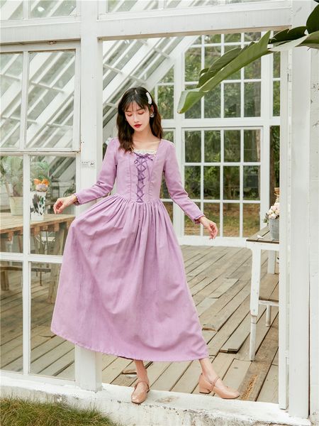 cotton female mid-calf fitting and enlargement prairie stylish dressing full square neck long dress p2qh, Black;gray
cotton female mid-calf fitting and enlargement prairie stylish dressing full square neck long dress p2qh, Black;gray