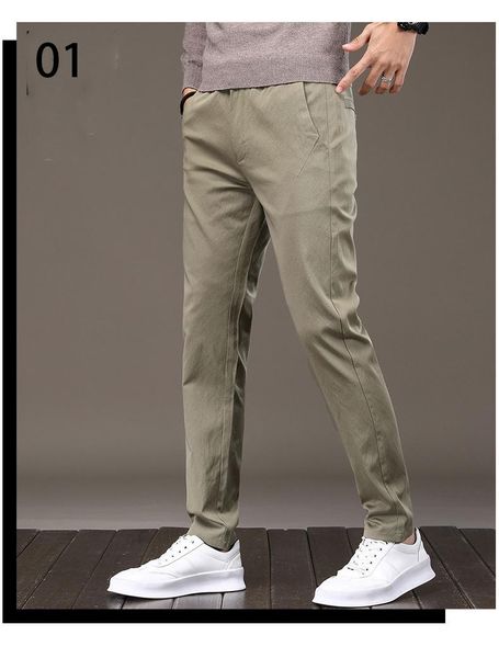 men's pants 2021 spring and autumn for men casual solid color fashion simplicity trousers high quality, Black
men's pants 2021 spring and autumn for men casual solid color fashion simplicity trousers high quality, Black