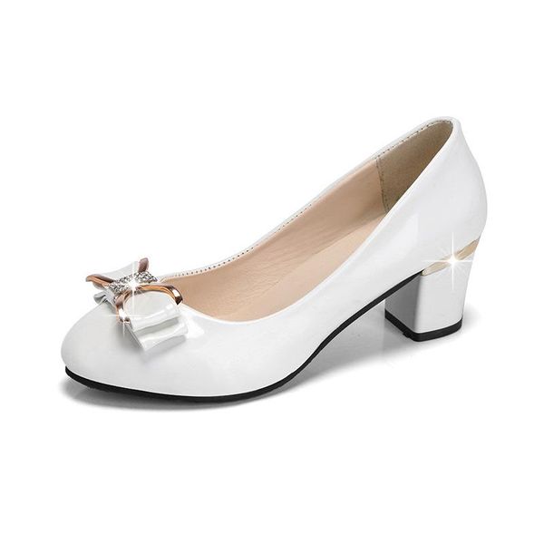 new korean fashion wild work shoes female pointed leather high heels single shoes job occupation patent leather formal wear shoe, Black
new korean fashion wild work shoes female pointed leather high heels single shoes job occupation patent leather formal wear shoe, Black