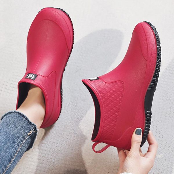 boots lovers rainboots women's anti-skid ankle fashion flats ladies slip on comfort lightweight woman winter plush shoe, Black
boots lovers rainboots women's anti-skid ankle fashion flats ladies slip on comfort lightweight woman winter plush shoe, Black