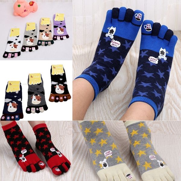 by6pi spring and autumn five-finger cotton toe short cotton socks women's and tube medium sweat-absorbing dispensing five-toe cute cart, Black
by6pi spring and autumn five-finger cotton toe short cotton socks women's and tube medium sweat-absorbing dispensing five-toe cute cart, Black