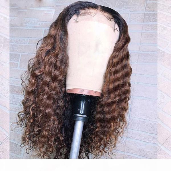 black root blonde color hair wig 13x4 lace part wig kinky curly for black women with baby hair large cap size, Black;brown
black root blonde color hair wig 13x4 lace part wig kinky curly for black women with baby hair large cap size, Black;brown